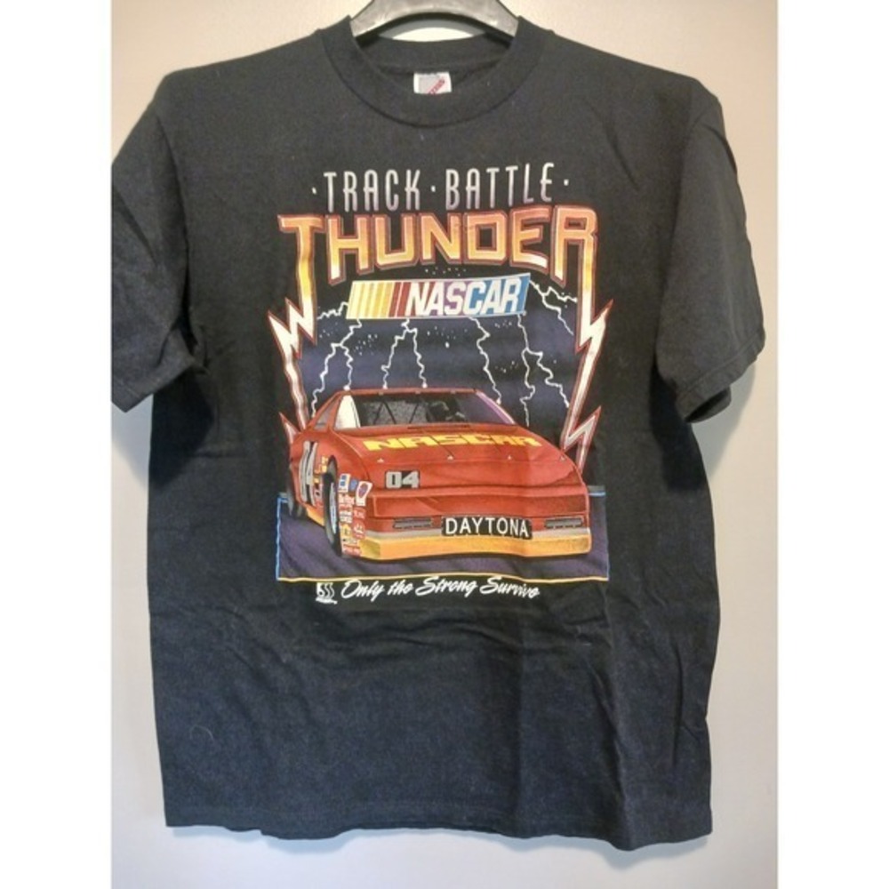 Vintage Nascar Track Battle Thunder Tshirt Size‎ Large